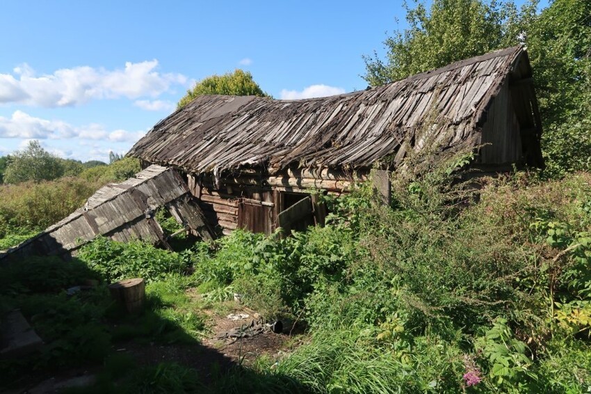 Опустевшие деревни Псковской области