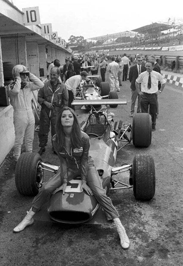 Феррари Криса Амона. Гран-при Великобритании 1968 год