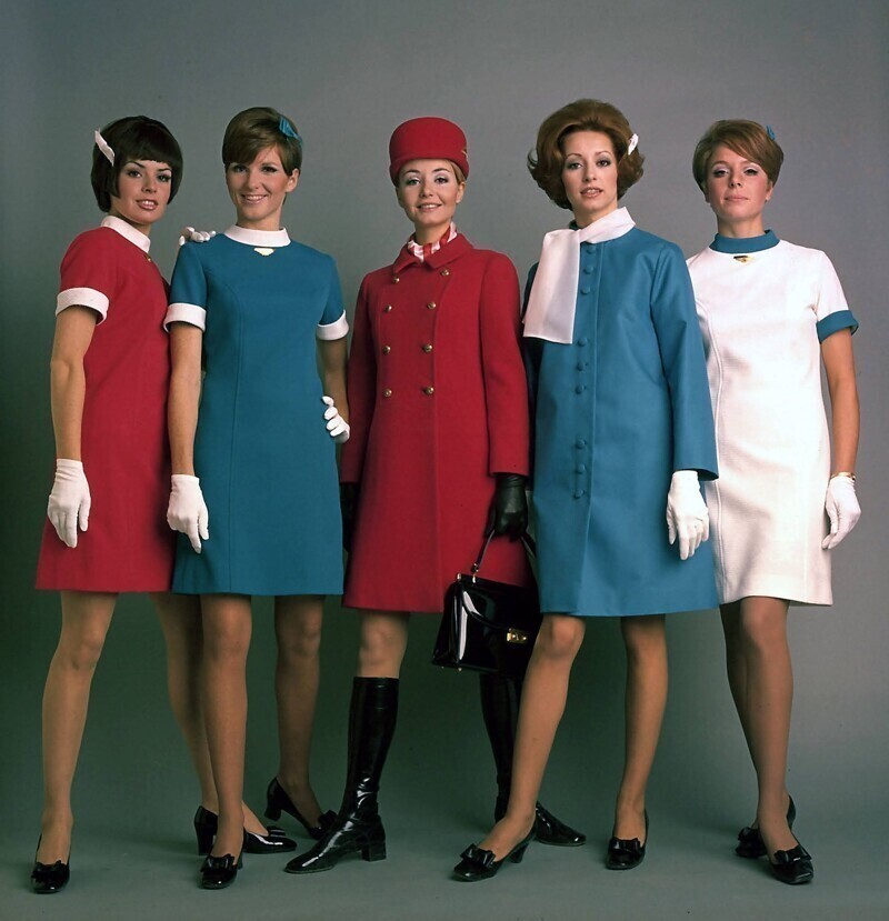 Стюардессы. Air Canada. 1961 г.