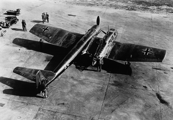 10. Асимметричный планер Blohm & Voss BV 141