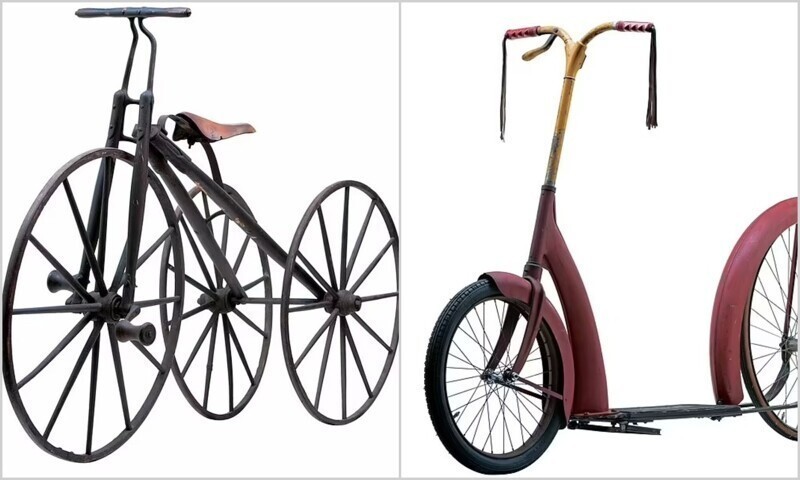 Ретро-транспорт: 15 редких моделей велосипедов из прошлого