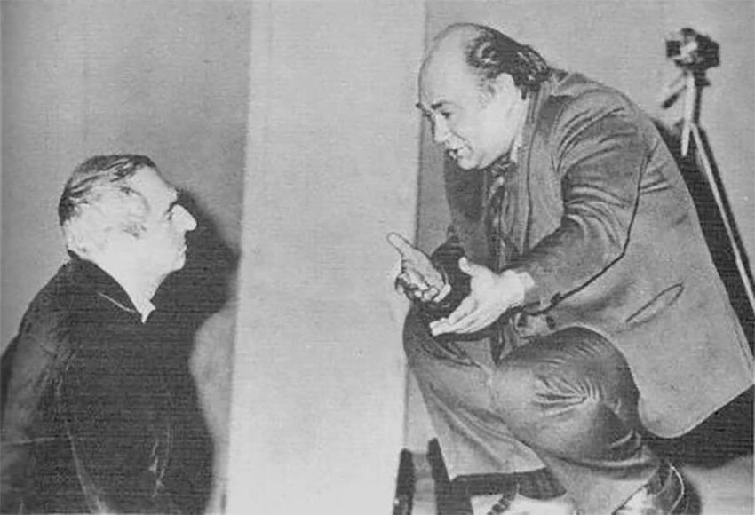 Съемки в советской рекламе и конфликт с Андреем Гончаровым, после которого Евгений Леонов навсегда ушел из театра