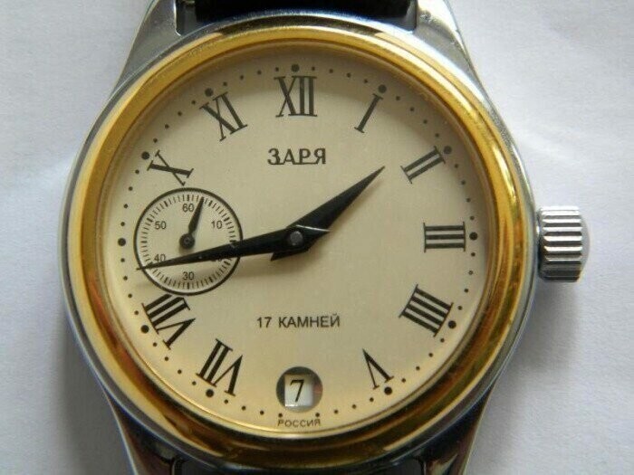 Популярные наручные часы в СССР