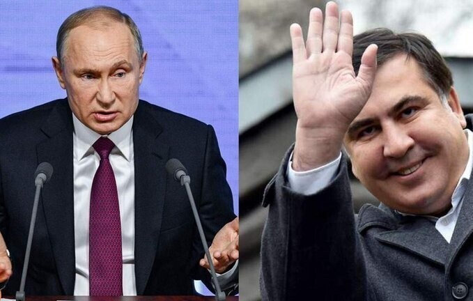 Саакашвили написал письмо из тюрьмы и обвинил Путина в своём аресте...гы, пришлёт тебе Вова галстуки, пришлёт, только не кипишуй)))