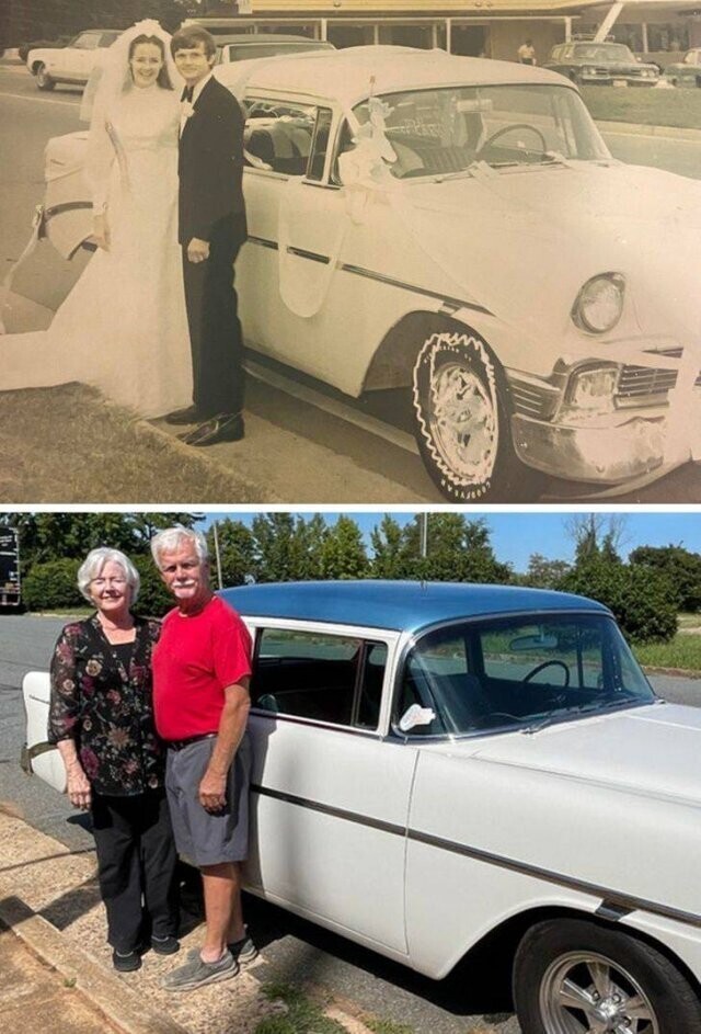 "50 лет прошло, а машина у бабушки с дедушкой все та же"