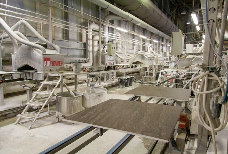 Компания Estima провела модернизацию завода по производству керамогранита в Самаре