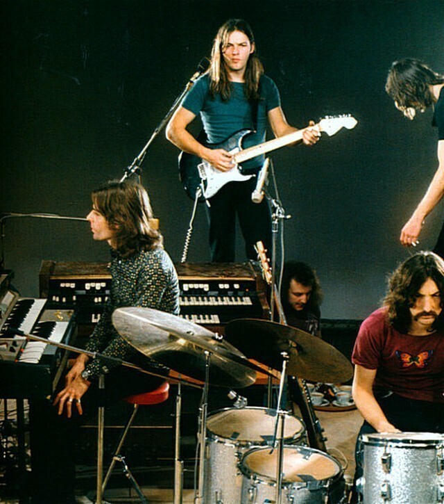  Pink Floyd снимают студийные части Live at Pompeii. Париж, 13-20 декабря 1971 г.