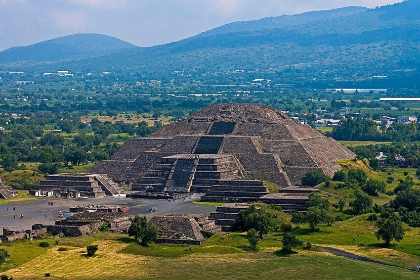 Пирамида Луны в Мексике