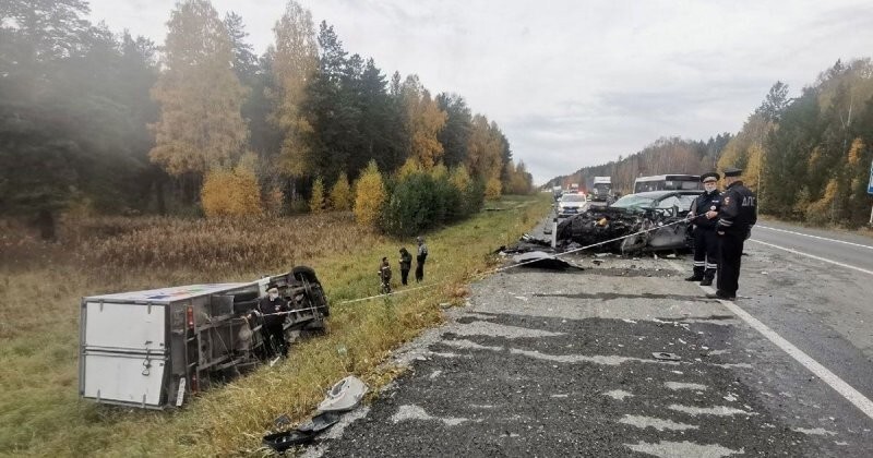 Авария дня. Сон пожилого водителя на трассе в Свердловской области