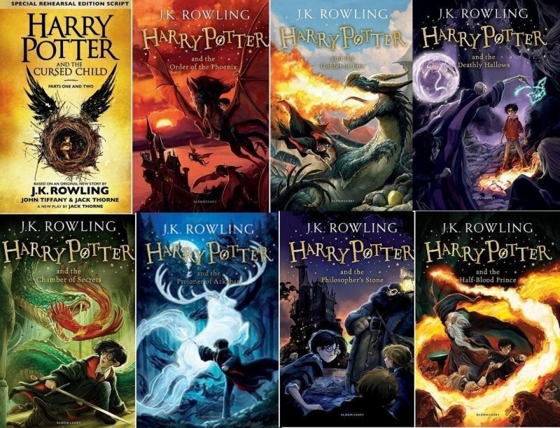 Книги Гарри Поттер по порядку