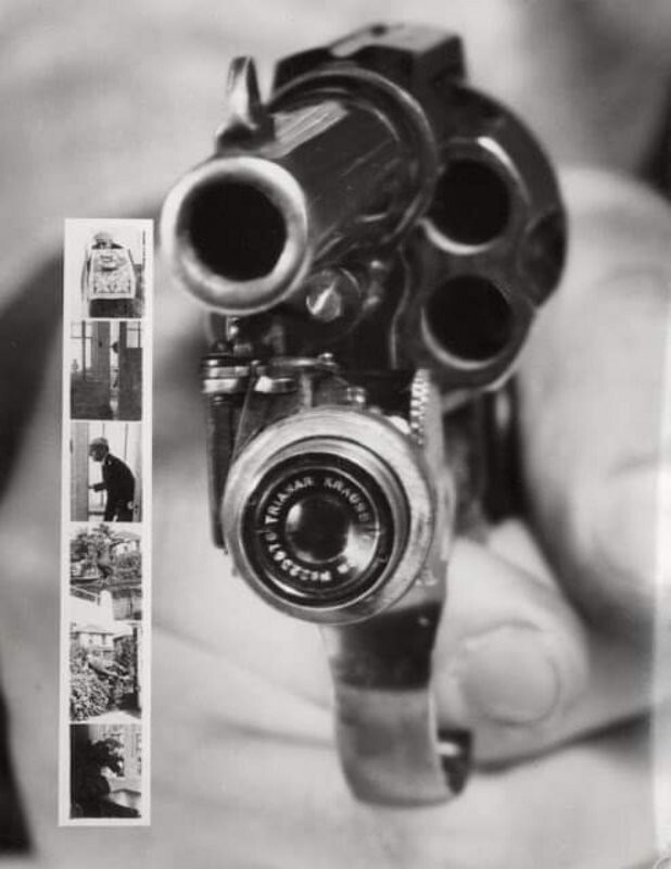 8. Револьвер Colt 38 1938 года, который фотографирует при каждом нажатии на спусковой крючок.