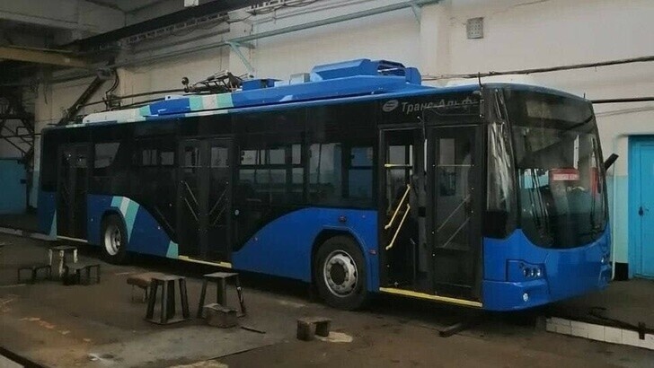Первые из 44-х новых троллейбусов поступили в Читу