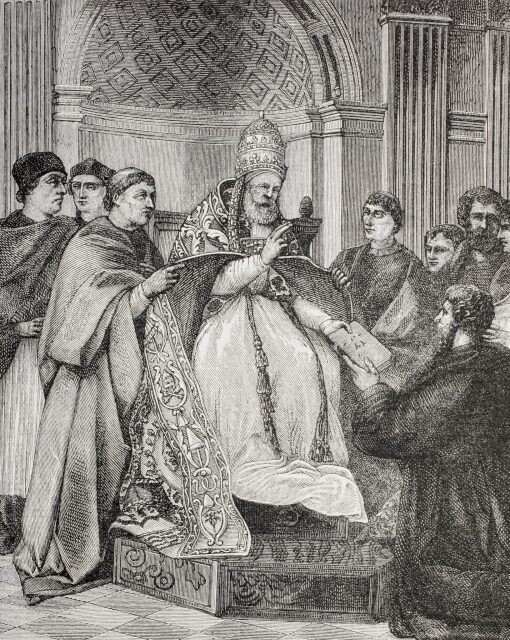 Папа Григорий IX вызал эпидемию бубонной чумы