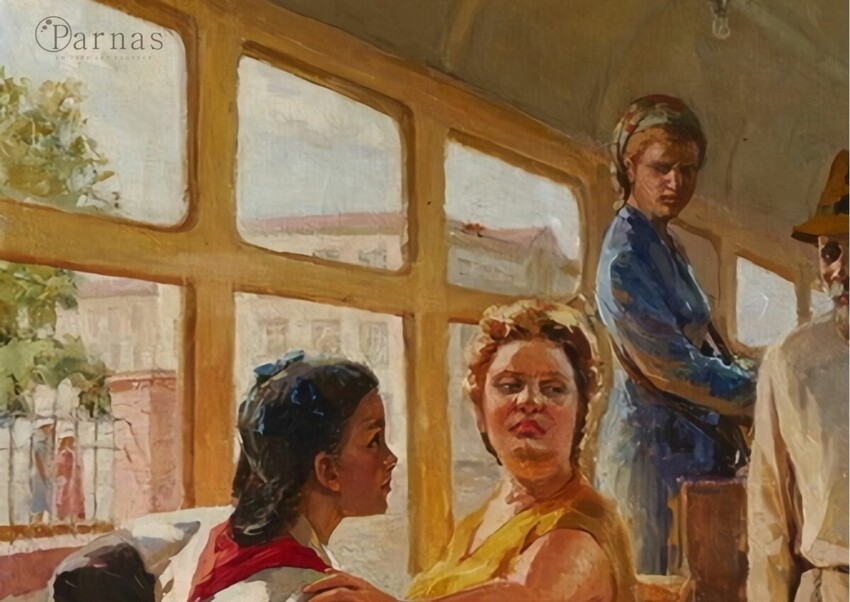 Не уступай, деточка: сцена в советском трамвае