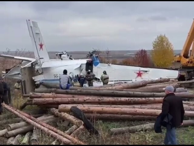 В Татарстане потерпел крушение самолет L-410 с парашютистами 