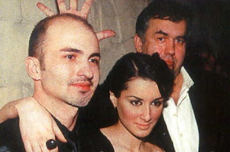 Анзор Канкулов, Тина Канделаки и Станислав Садальский, 1999 год