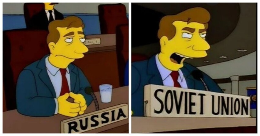 Похоже, Симпсоны с СССР 2.0 были правы: красные на броне вошли в Тольятти