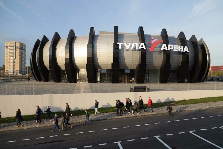 Спорткомплекс «Тула-Арена» открыли в Тульской области