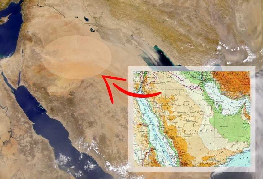 Копаем вниз, светим вверх: зачем в Аравийской пустыне нужны световые столбы
