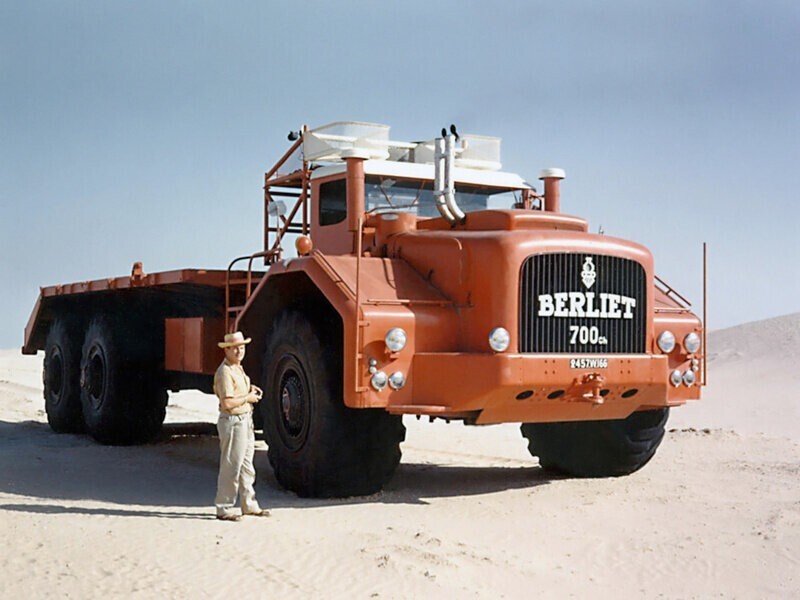 Berliet T100 — грузовик-гигант из Франции