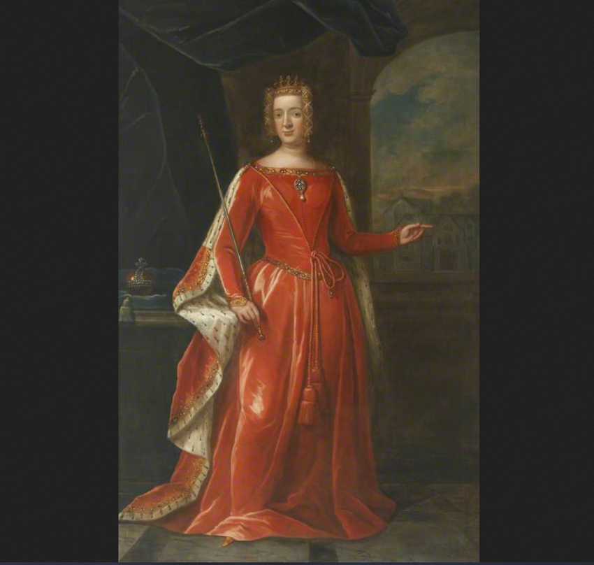 О чем же на этой картине королева Филиппа так страстно умоляет своего мужа Эдуарда III