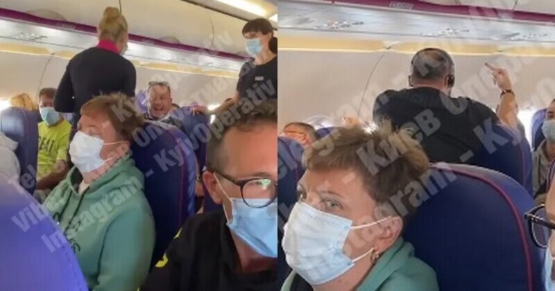 "А как мне в ней дышать?": пассажир на авиарейсе из Ларнаки устроил скандал из-за маски