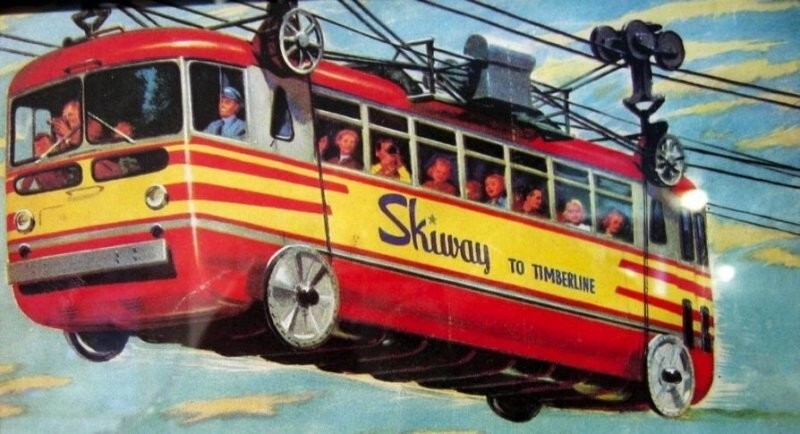 Skiway to Timberlain — почти летающий автобус