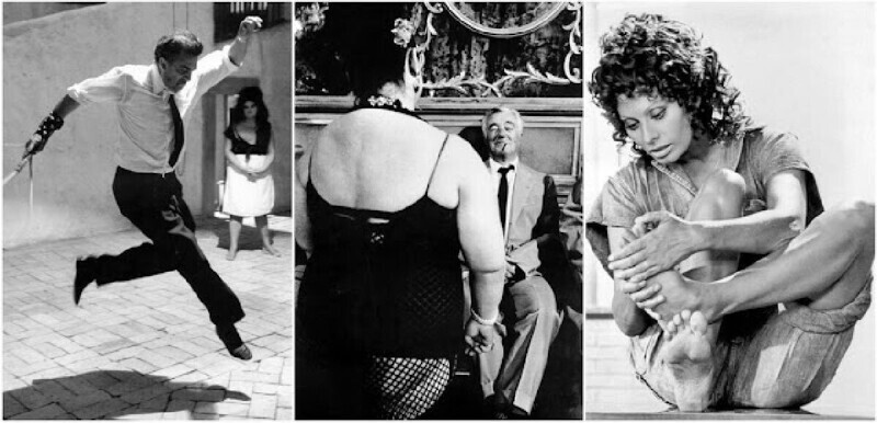 20 потрясающих черно-белых фотографий звезд итальянского экрана 60-х и 70-х годов