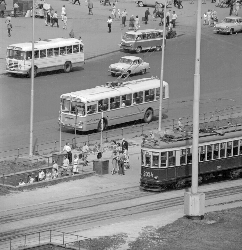 Общественный транспорт в СССР - 60-е годы