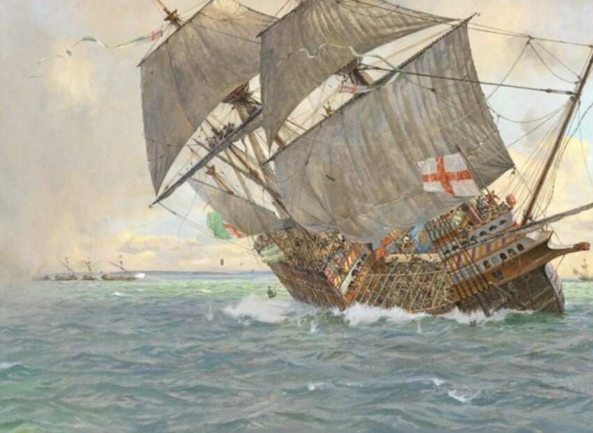 Как английский король погубил свой лучший военный корабль