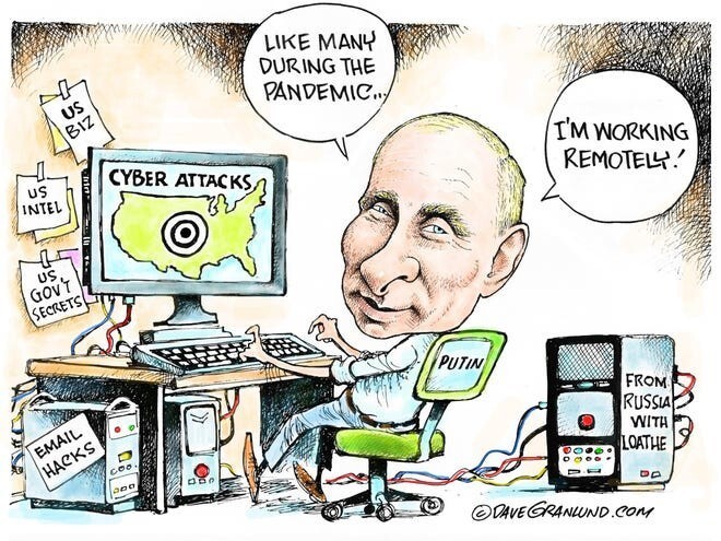 Визг про русских хакеров