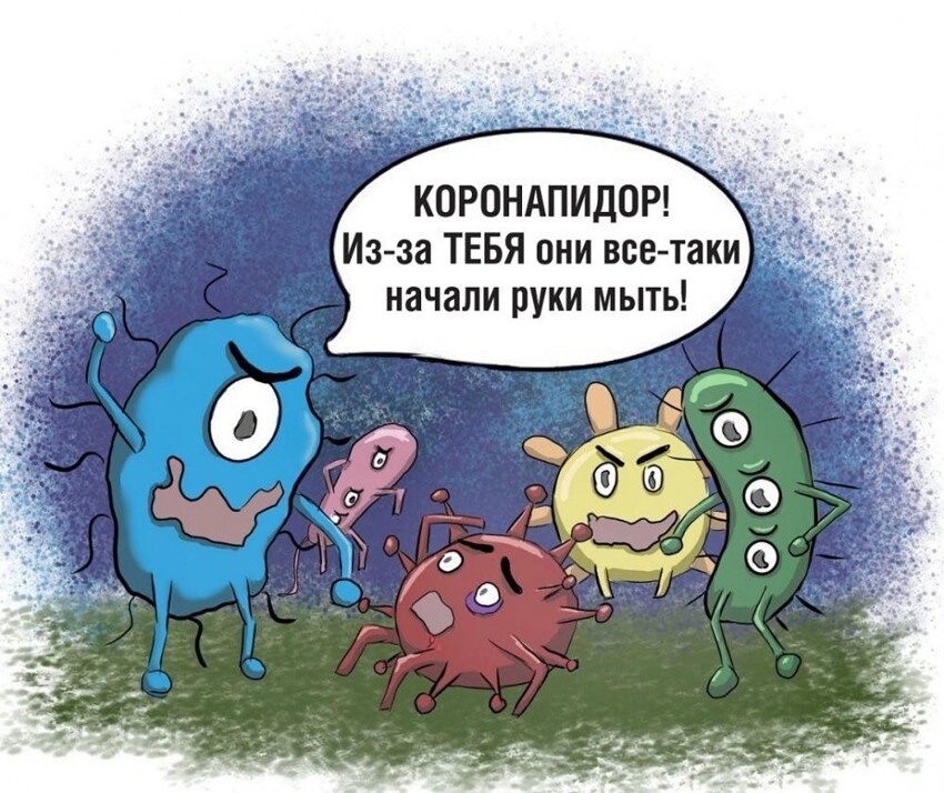 Смешные картинки и мемы про коронавирус
