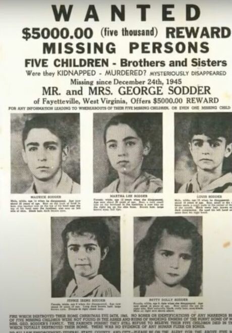 Дети семьи Соддер: одна из величайших загадок Америки
