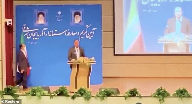 Иранский губернатор получил пощечину во время церемонии инаугурации