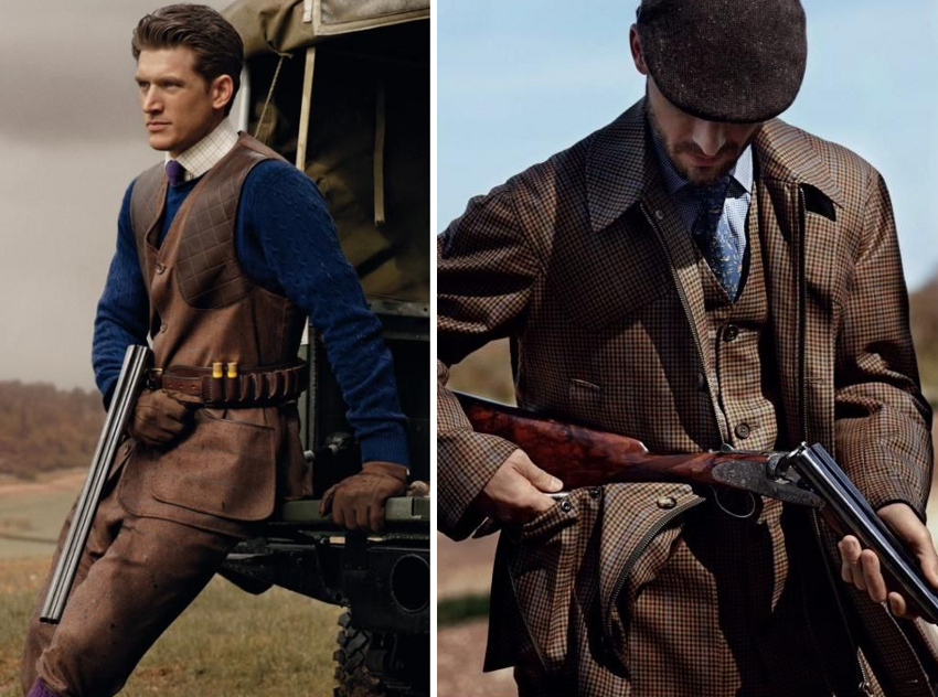 Почему британские джентльмены с XVIII века ходят на охоту только в твидовых костюмах?
