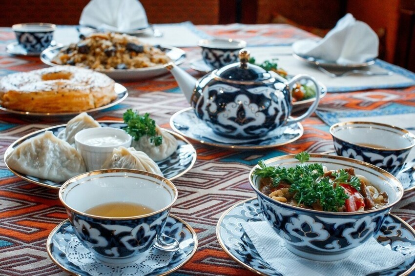 Казахское чаепитие