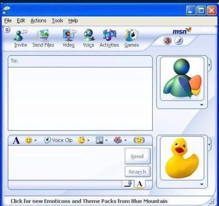 15. MSN Messenger. Эмодзи вовсю использовались уже тогда