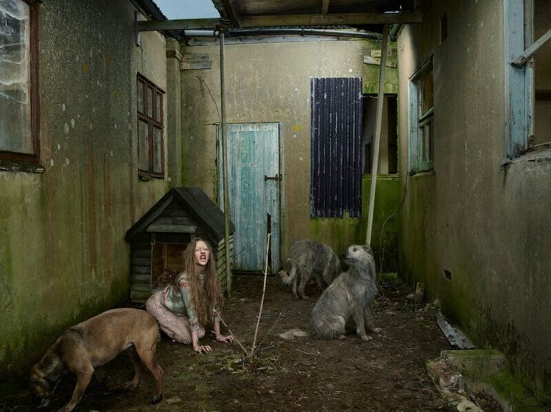 Оксана Малая, воспитанная собаками (Украина, 1991 год)