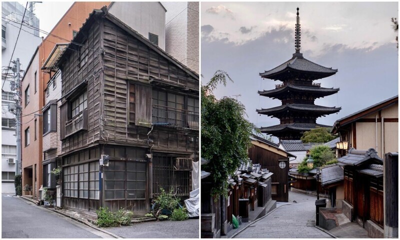 Следы прошлого в современной архитектуре Японии