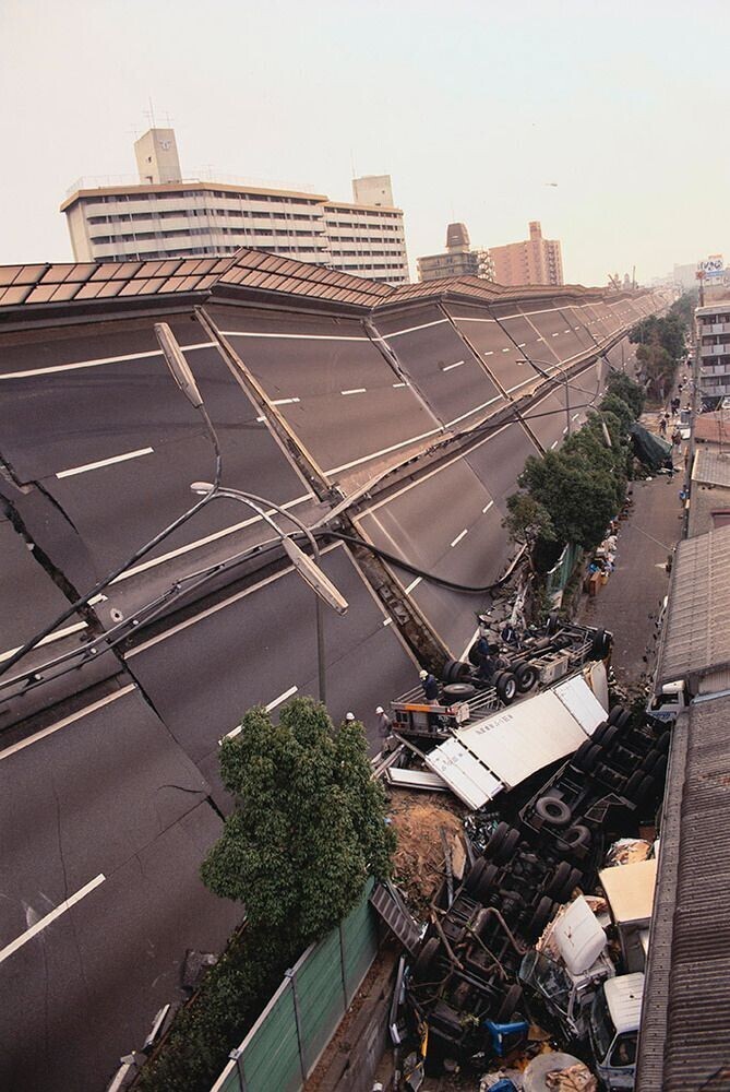 Землетрясение в Хансин, Япония, в 1995 году