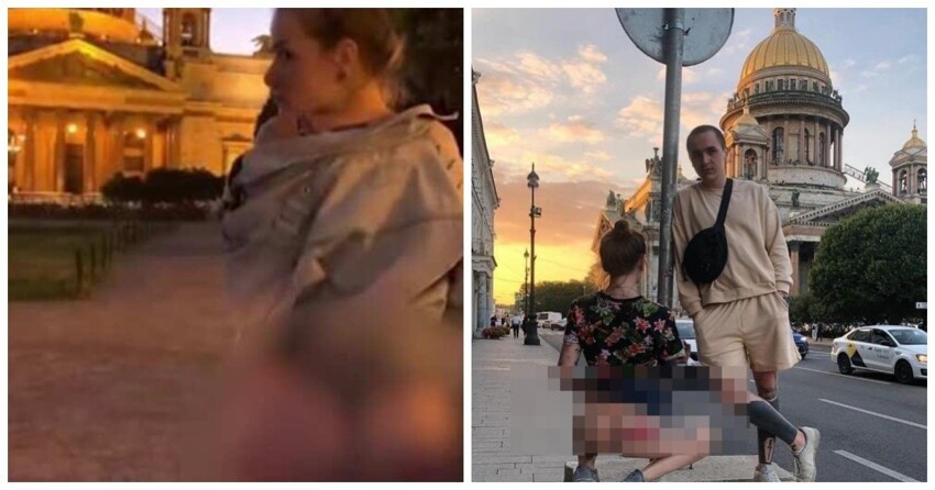 Очередную блогершу задержали за эротическую фотосессию на фоне собора