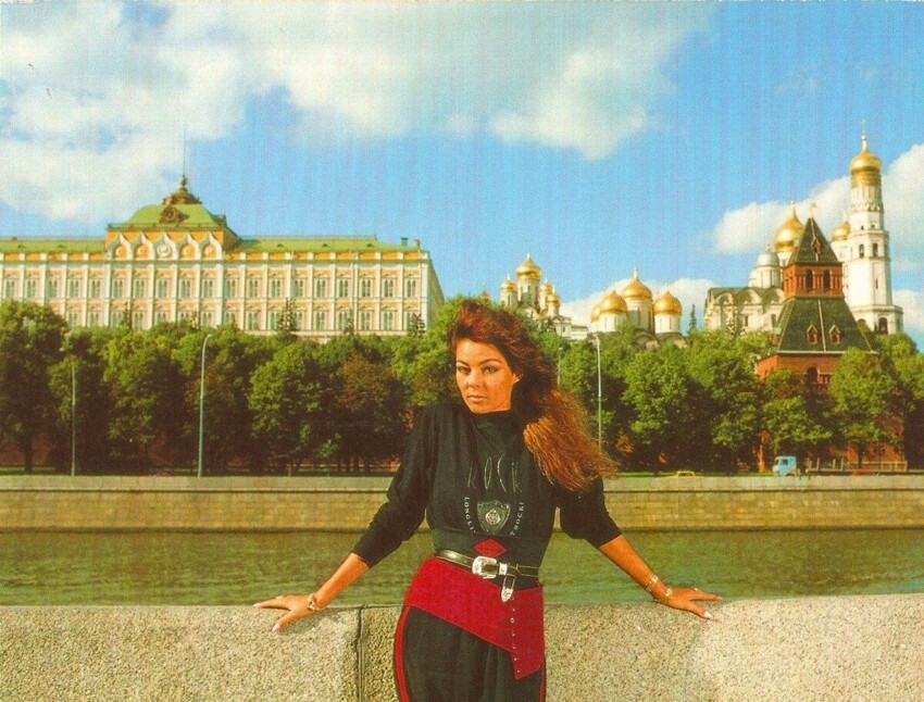 Как это было: визит Сандры в СССР в 1989 году