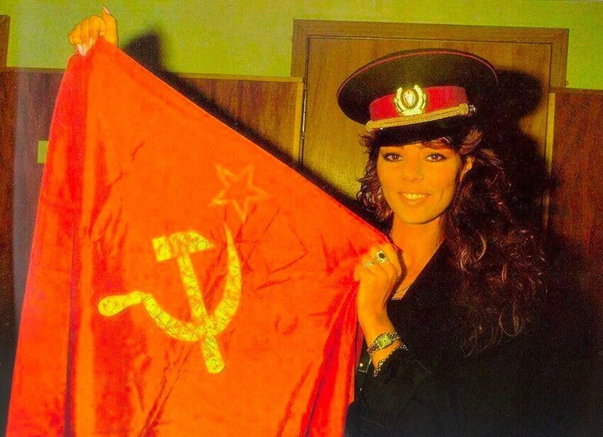 Как это было: визит Сандры в СССР в 1989 году