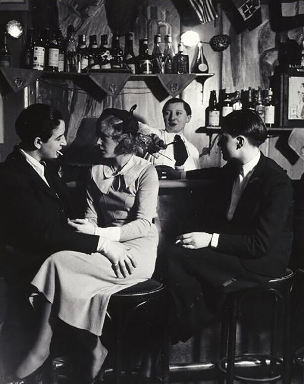 Лесбийский бар,Париж, 1930-е года