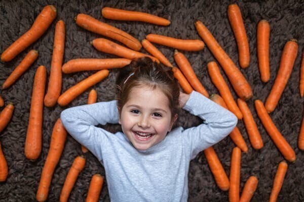 15. Употребление в пищу моркови благотворно сказывается на зрении
