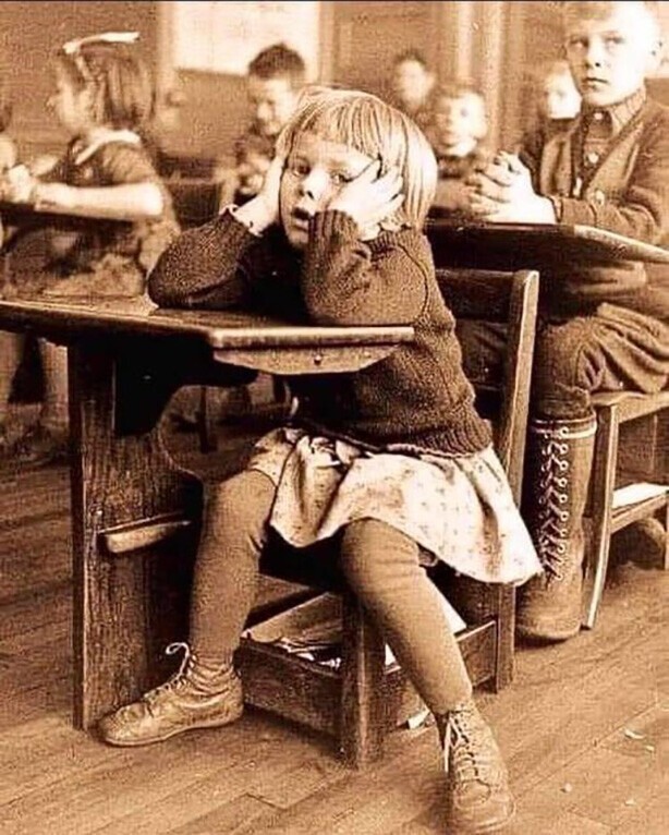 Длинный - предлинный день в деревенской школе. 1925 год