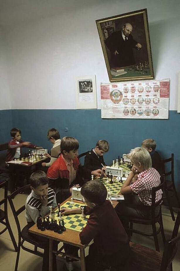 Детский шахматный клуб. 1988 год