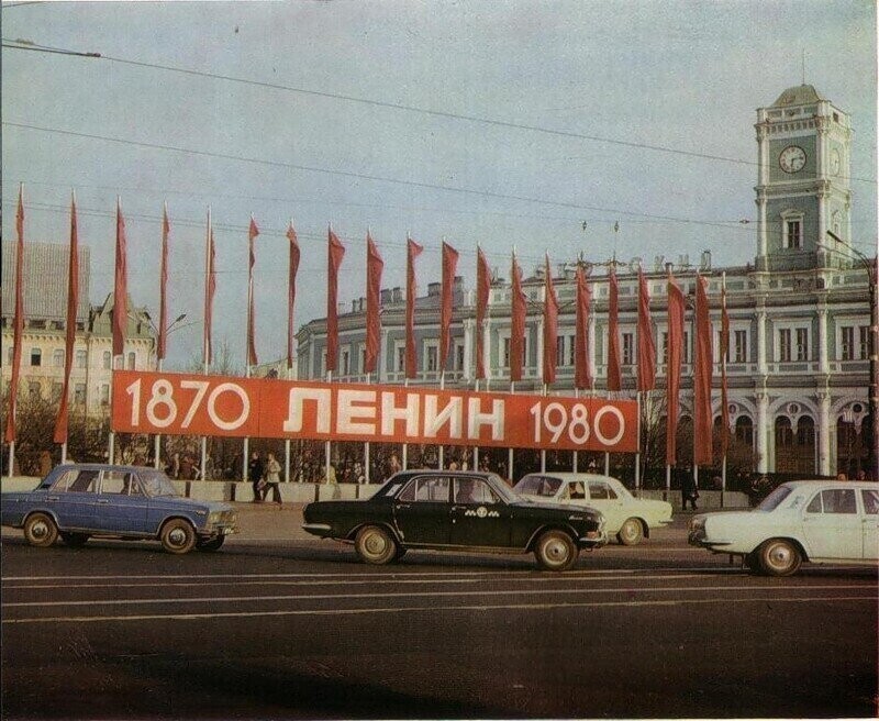 Прогулка по Ленинграду 1980 года