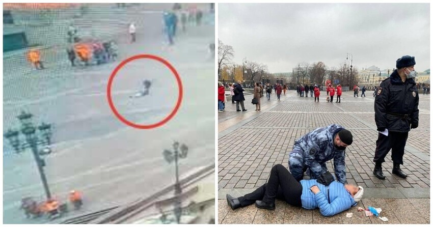 Самокатчик покалечил пенсионерку и скрылся в центре Москвы