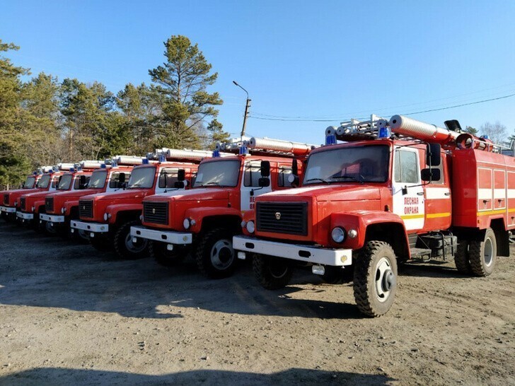 Автопарк лесоохраны Хабаровского края получил 27 единиц техники